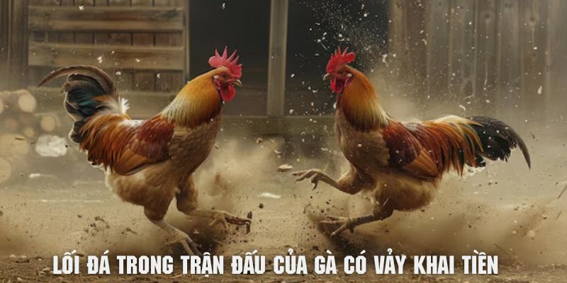 Review lối đá trong trận đấu của gà có vảy khai tiền cùng i9BET